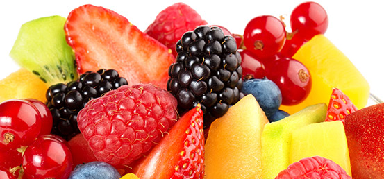 Fresh salads in winter and summer